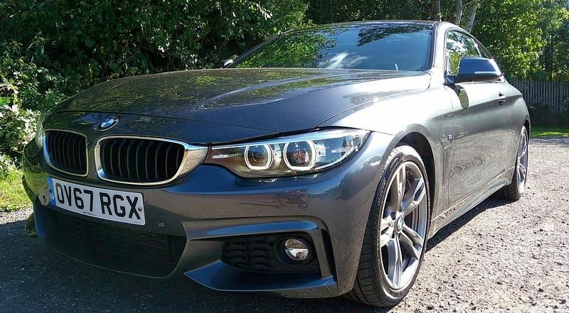 Usado BMW 420 M Sport 2017 Gris Coupe