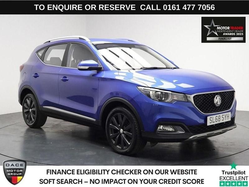 Blue Used 2018 MG ZS Excite Sedan | £9,390 (Fair price) - Image 1/3