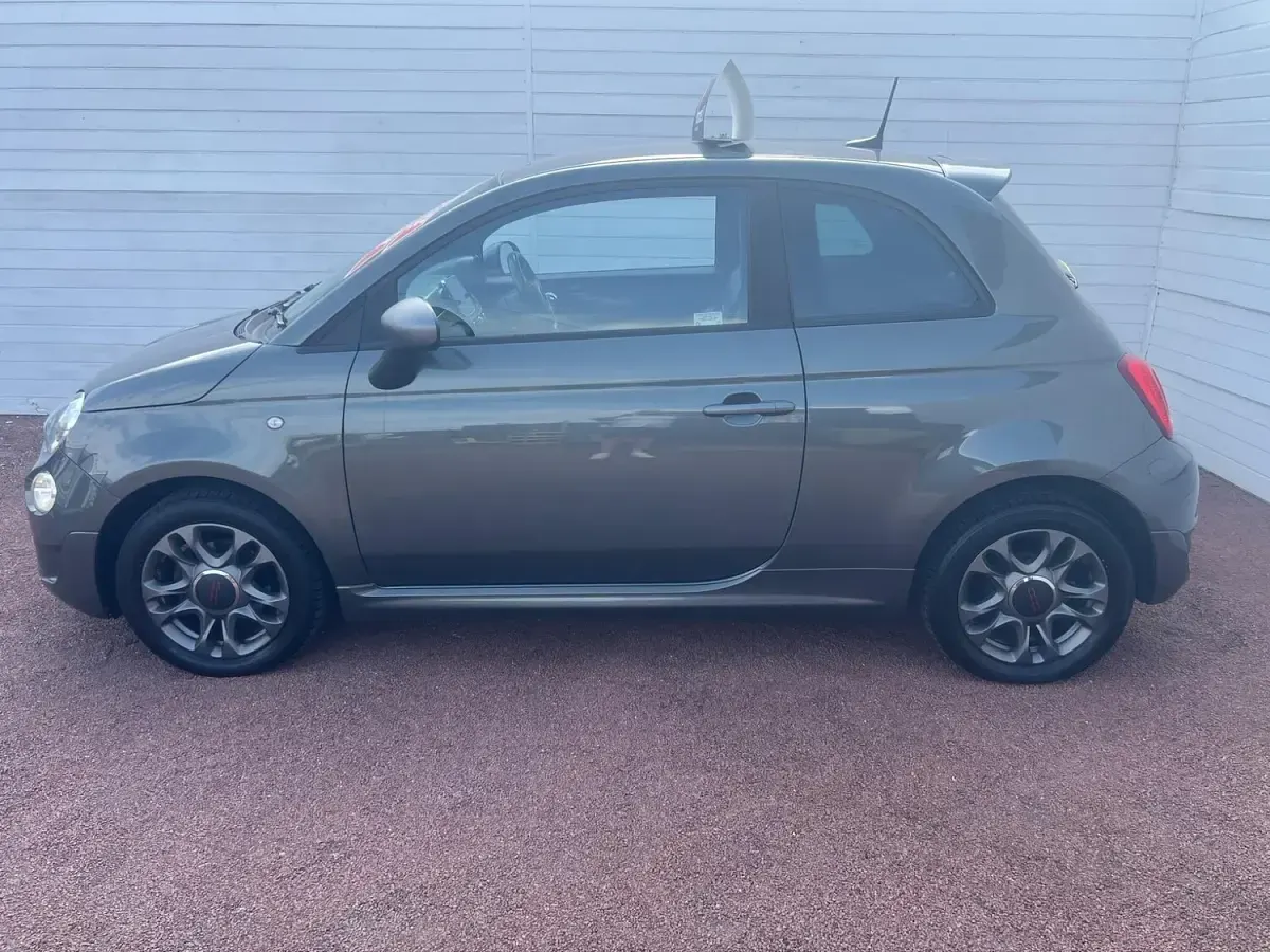 Used Fiat 500 S 69 HP (50 kW) 2017 Grey Hatchback