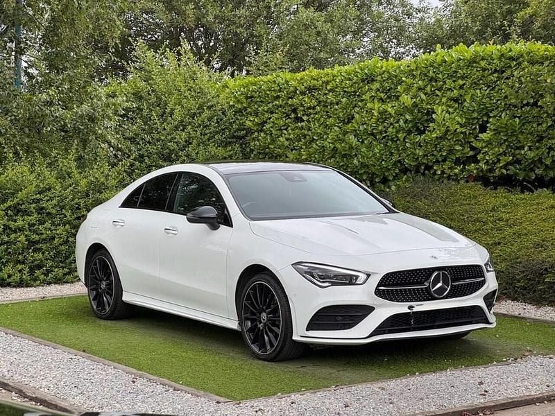 White Used 2023 Mercedes CLA250e AMG Line Premium Plus Sedan | £25,995 (A bit pricey) - Image 1/4