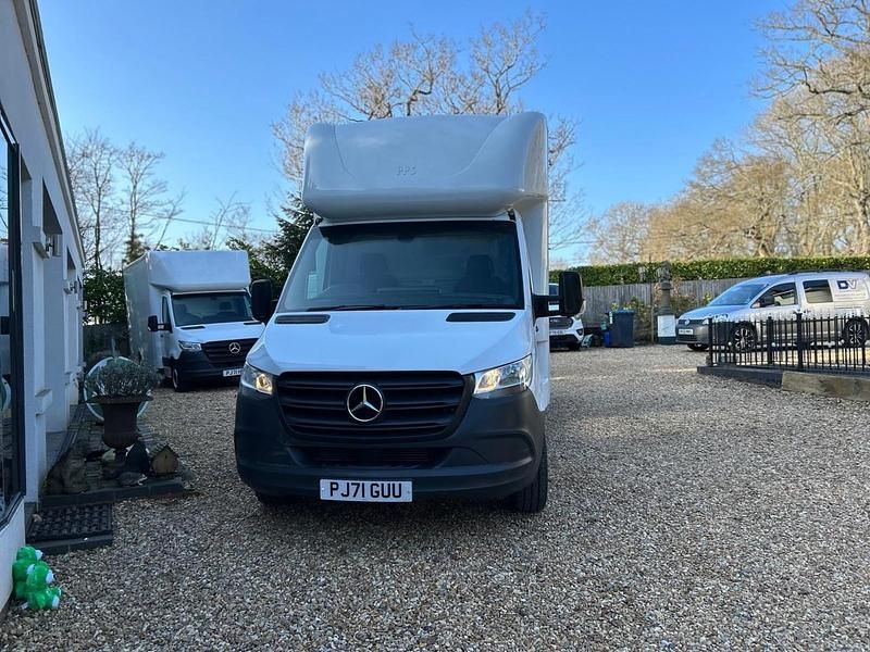 Used Mercedes Sprinter 143 HP (105 kW) 2021 White Van