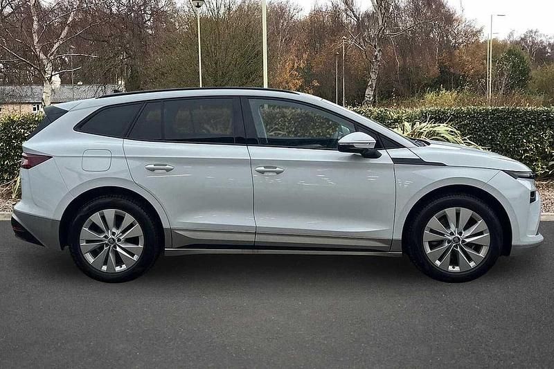 Used Skoda Enyaq iV SE L 150 kW (204 HP) 2025 Moon white metallic SUV
