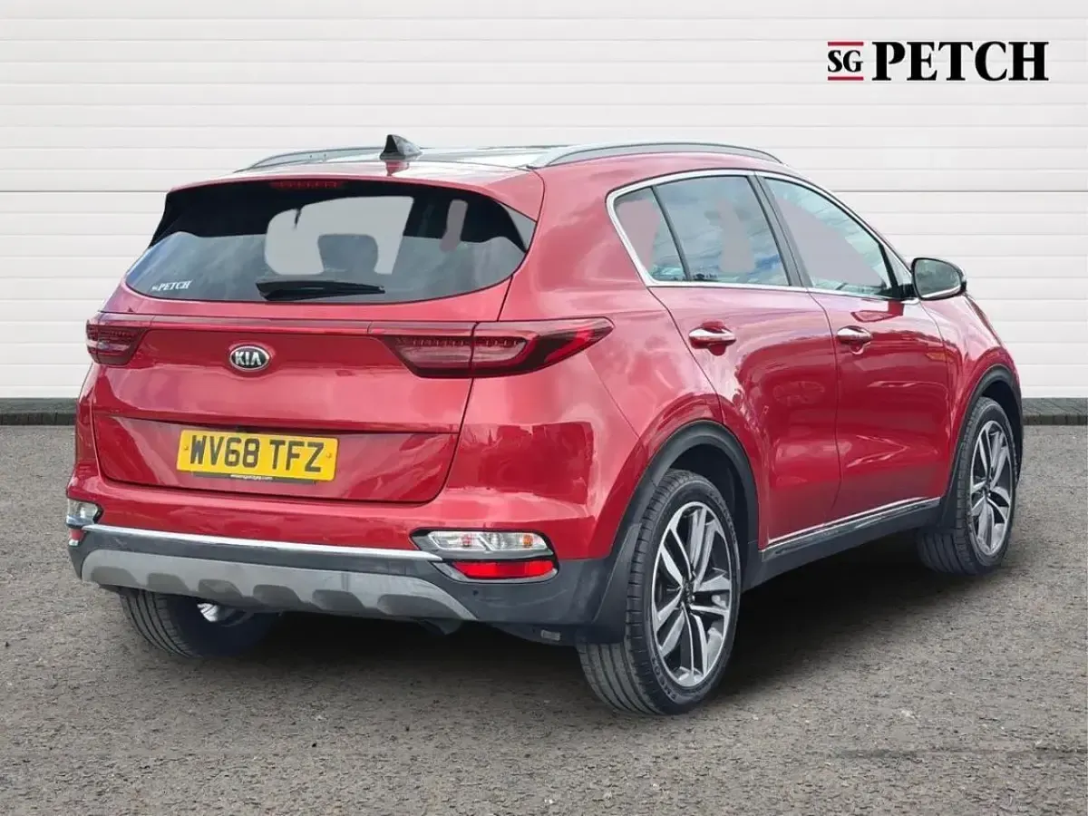 Used Kia Sportage 174 HP (127 kW) 2018 Red SUV