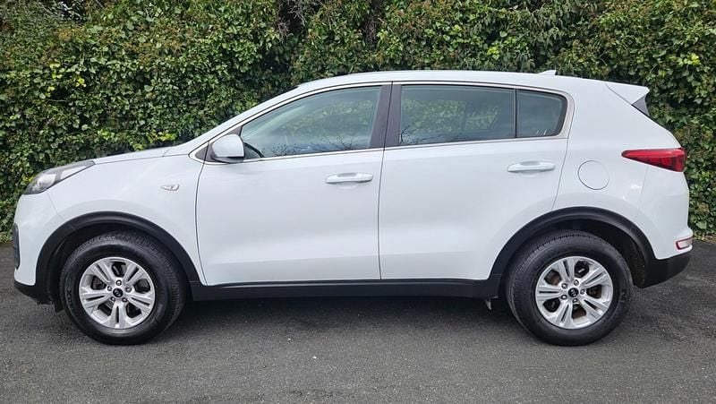 Used Kia Sportage 130 HP (95 kW) 2018 White SUV