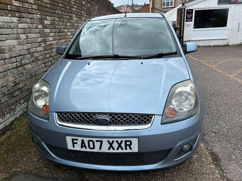 Used Ford Fiesta Zetec 2008 Blue Hatchback