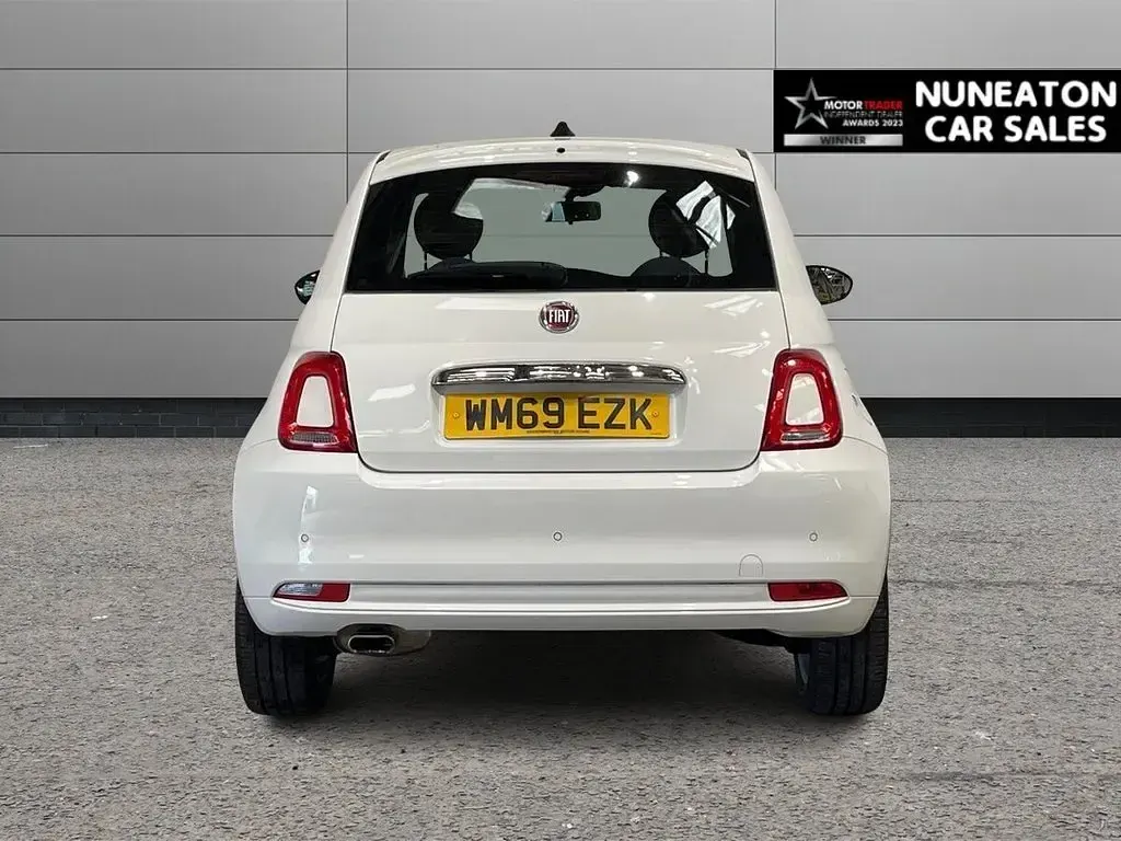 Used Fiat 500 Lounge 69 HP (50 kW) 2020 White Hatchback