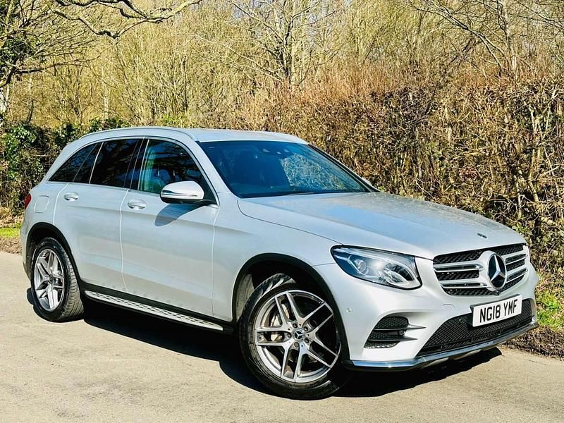 Used Mercedes GLC250 AMG line 211 HP (155 kW) 2018 Silver SUV