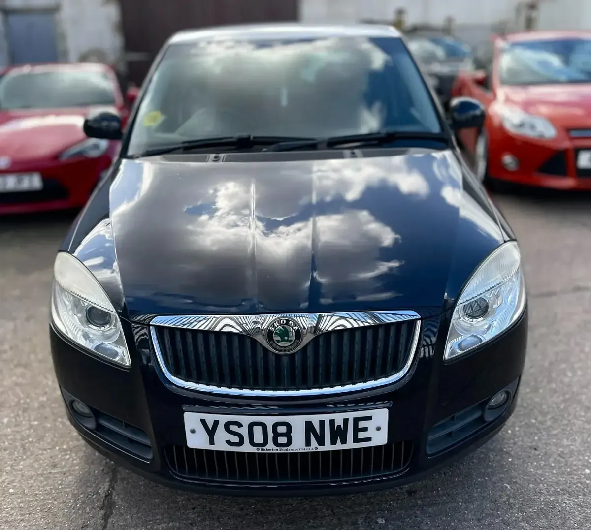 Usado Skoda Fabia 2008 Preto Citadino