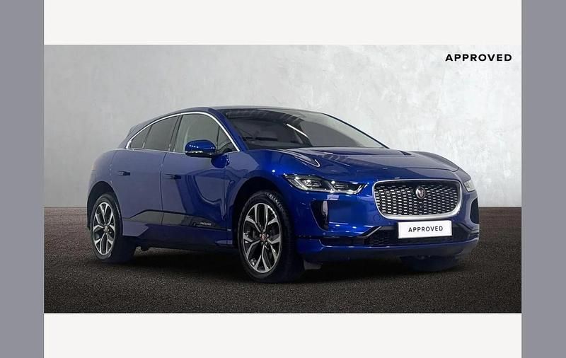 Caesium blue Used 2021 Jaguar I-Pace SUV | £23,150 (A bit pricey) - Image 1/4