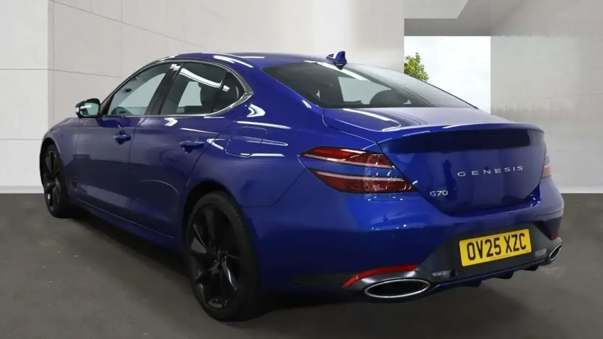 Used Genesis G70 Sport 2025 Blue Sedan