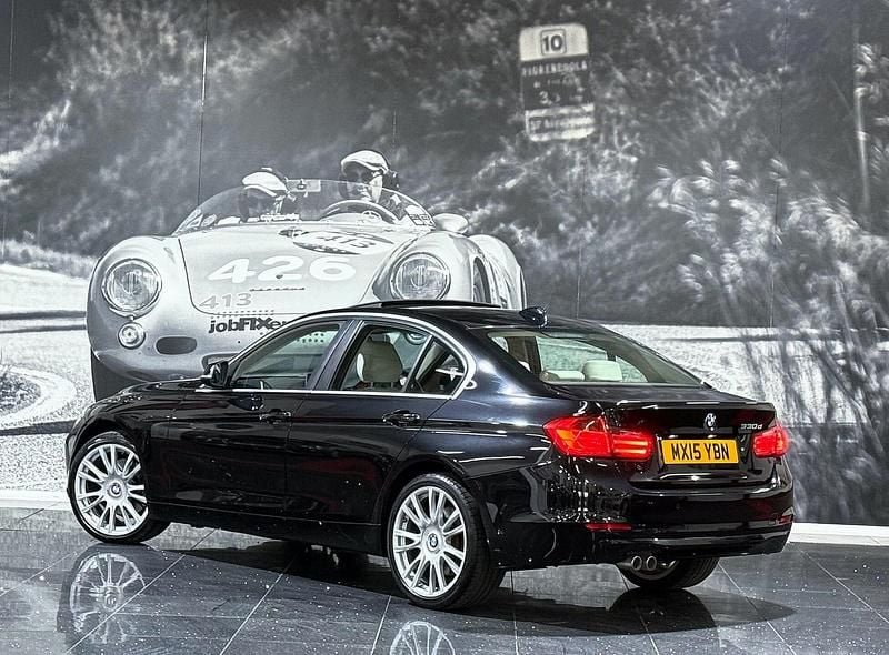 Used BMW 330 Impressive 2015 Black Sedan