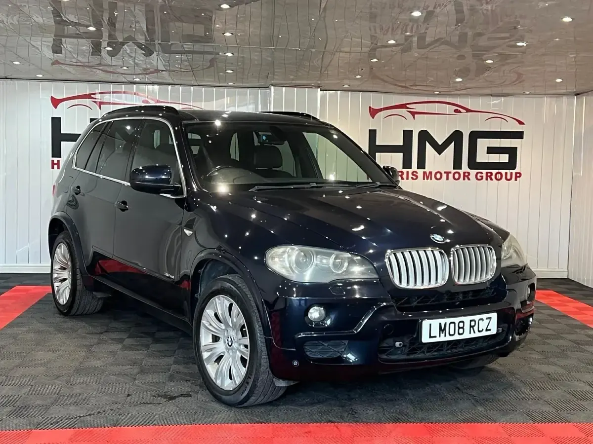 Used BMW X5 M Sport 2008 Blue SUV