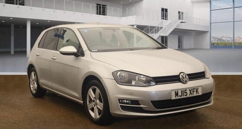 Silver Used 2015 VW Golf VII Match Hatchback | £7,795 (Good price) - Image 1/4