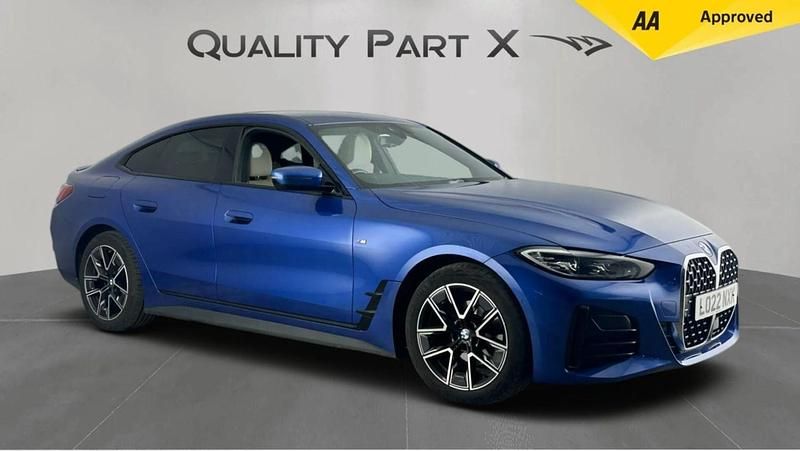 Blue Used 2022 BMW 420 M Sport Coupe | £25,999 (Fair price) - Image 1/4