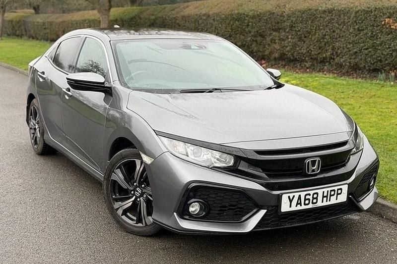 Used Honda Civic EX 126 HP (92 kW) 2018 Grey Hatchback