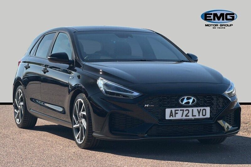 Black Used 2022 Hyundai i30 N Line Hatchback | £16,395 - Image 1/3