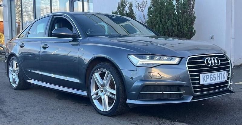 Grey Used 2015 Audi A6 S-Line Sedan | £9,995 (Fair price) - Image 1/4
