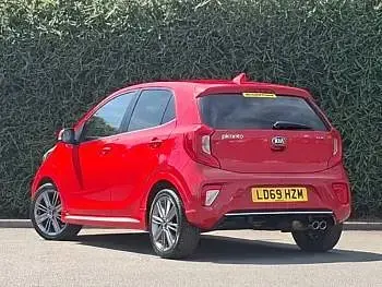 Used Kia Picanto GT-Line 83 HP (61 kW) 2019 Red Hatchback