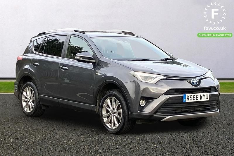 Grey Used 2017 Toyota RAV4 Hybrid SUV | £15,999 (Good price) - Image 1/4
