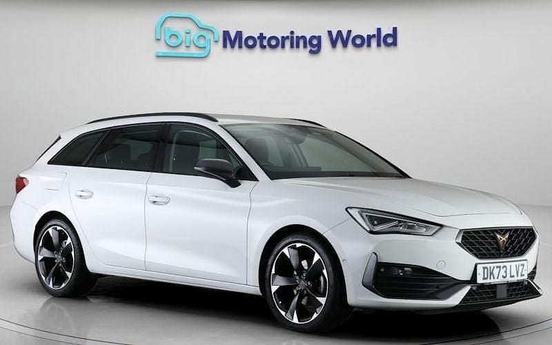 Used Cupra Leon 150 HP (110 kW) 2024 White Estate