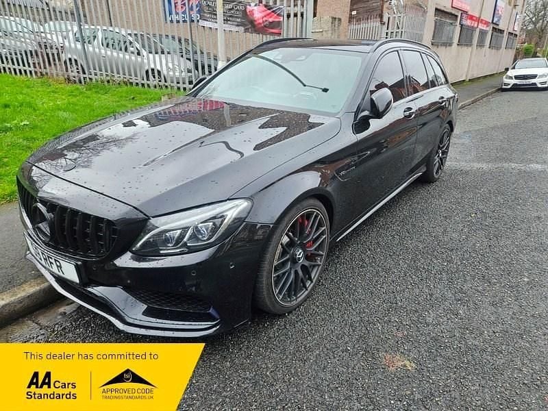 Used Mercedes C63S AMG Premium 2015 Black Estate