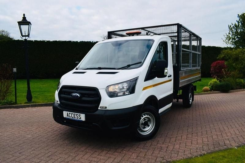 Used Ford Transit 130 HP (95 kW) 2022 White Cabriolet