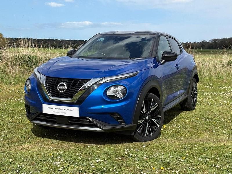 Used Nissan Juke Tekna+ 114 HP (83 kW) 2023 Magnetic blue SUV