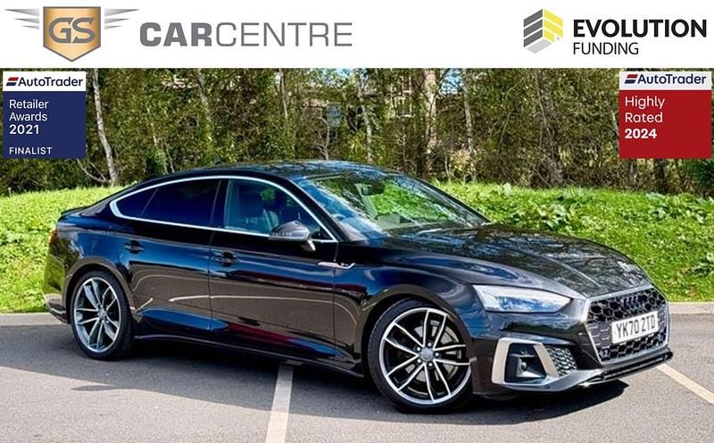 Black Used 2020 Audi A5 S-Line Coupe | £22,900 (Fair price) - Image 1/4