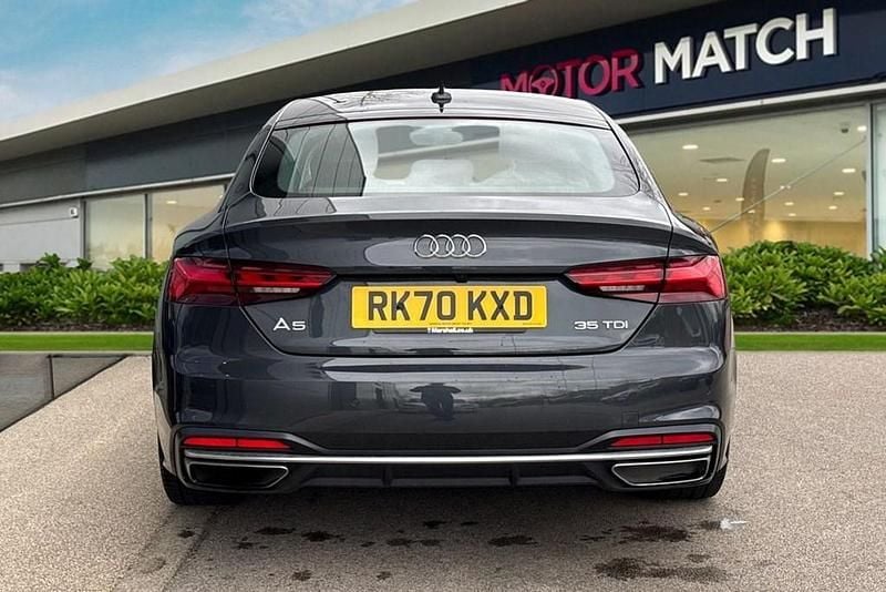 Used Audi A5 Sportback Sport 163 HP (119 kW) 2020 Grey Hatchback