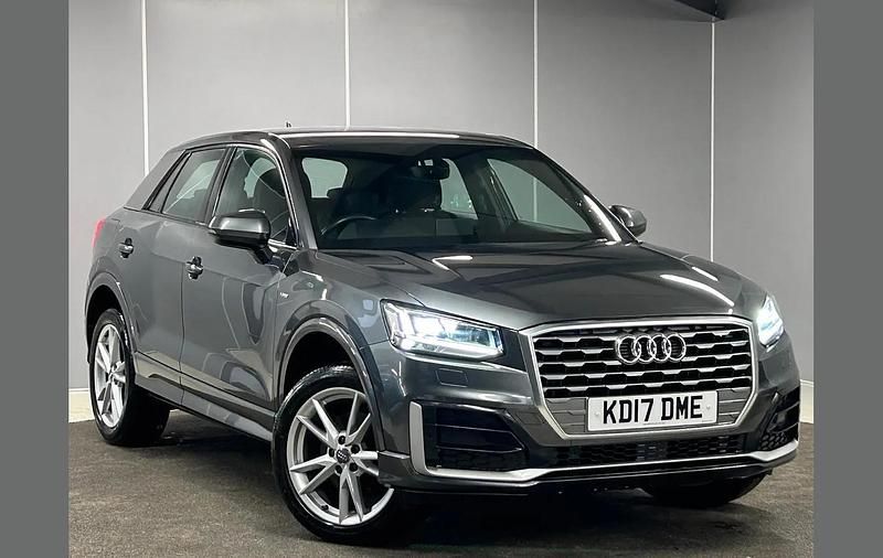 Grey Used 2017 Audi Q2 S-Line SUV | £14,995 (Fair price) - Image 1/4