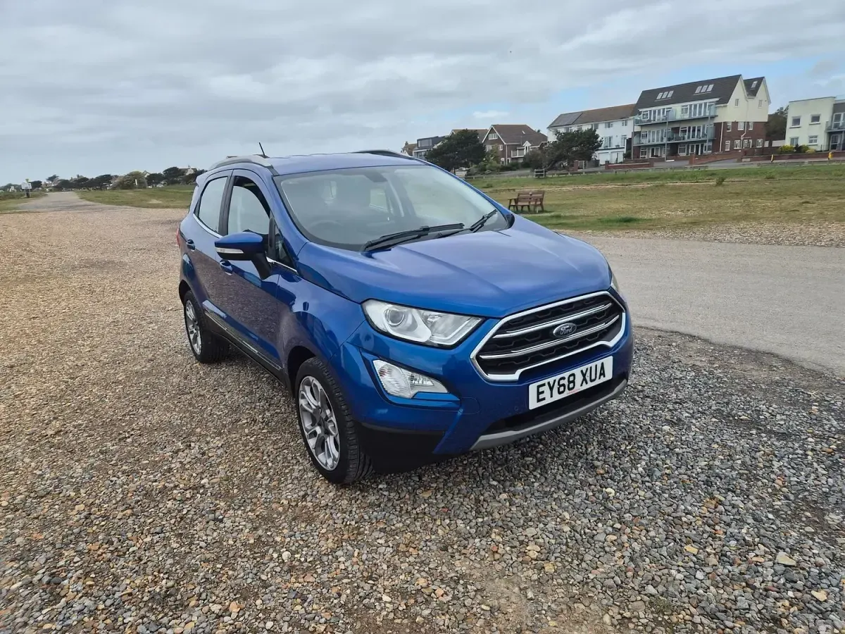 Used Ford Ecosport Titanium 2018 Blue SUV