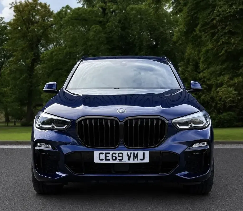 Used BMW X5 M Sport 265 HP (194 kW) 2019 Blue SUV