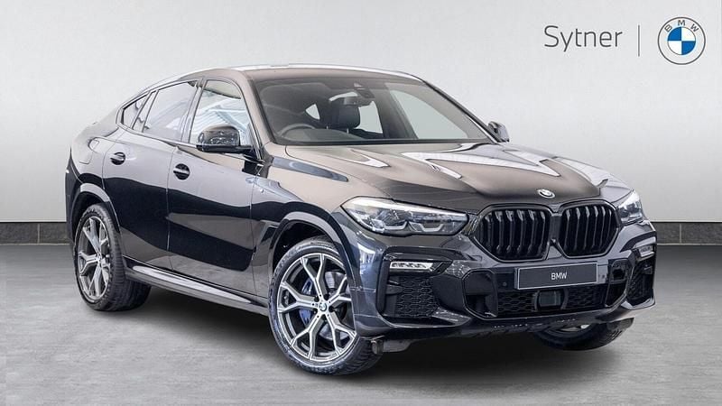 Black Used 2020 BMW X6 M Sport SUV | £40,000 (Fair price) - Image 1/4