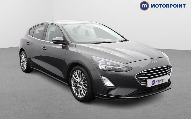 Grey Used 2021 Ford Focus Titanium X Hatchback | £11,949 (Good price) - Image 1/4