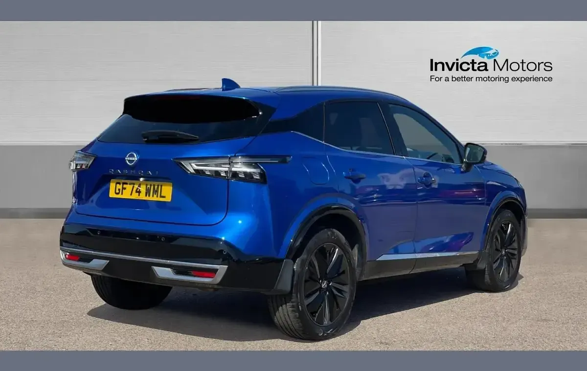 Used Nissan Qashqai Tekna 155 HP (114 kW) 2024 Blue SUV