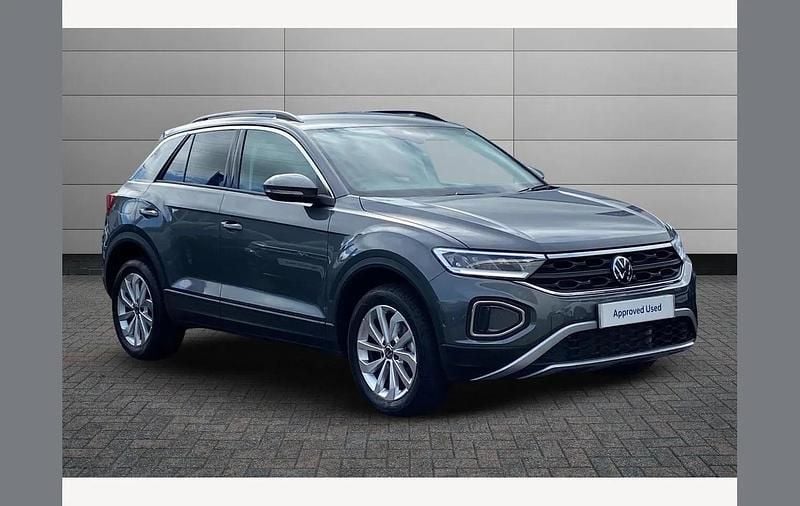 Indium grey Used 2024 VW T-Roc Match SUV | £25,450 (Fair price) - Image 1/3
