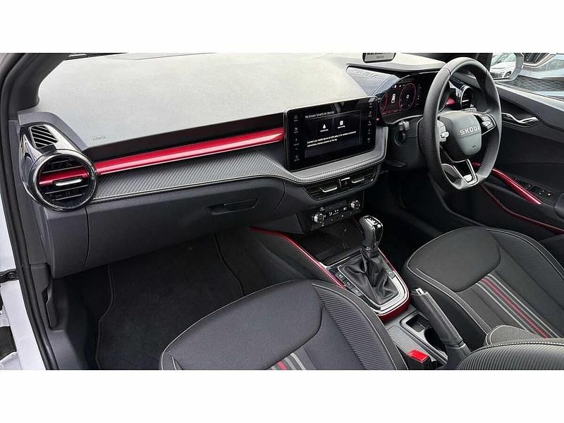 Used Skoda Fabia Monte Carlo 116 HP (85 kW) 2025 Moon white Hatchback