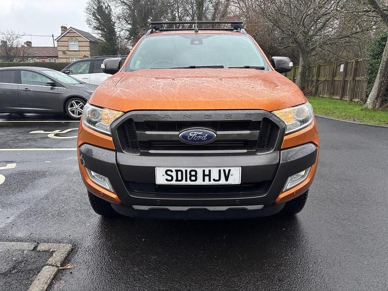 Used Ford Ranger Wildtrack 2018 Orange Pickup