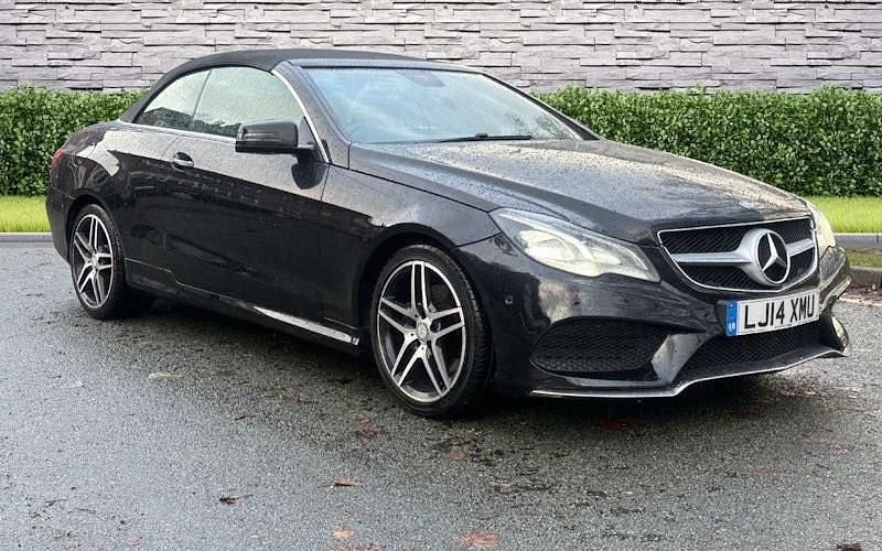 Black Used 2013 Mercedes E200 AMG Cabriolet | £7,200 (Fair price) - Image 1/4