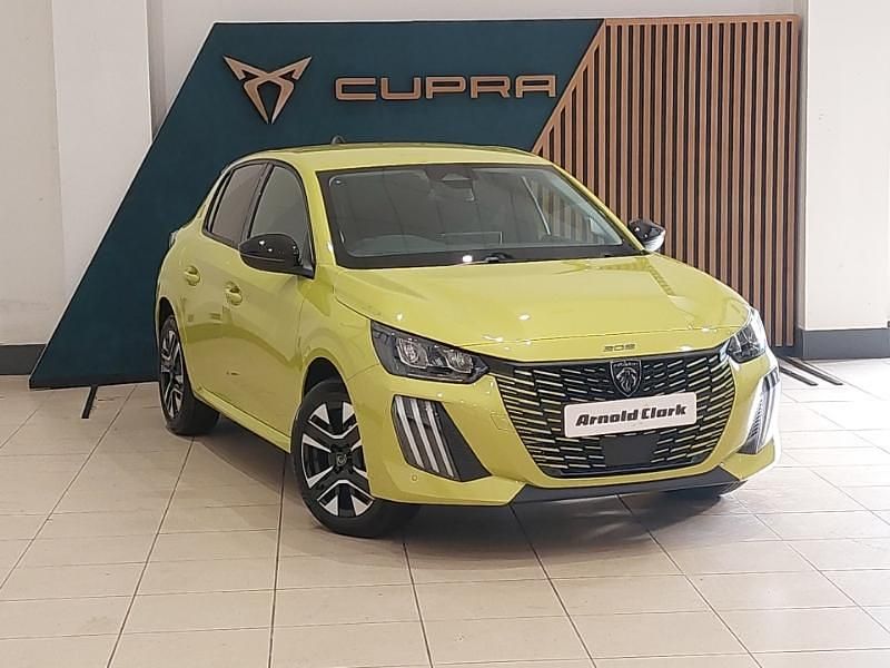 Yellow New 2025 Peugeot 208 Allure Hatchback | £19,498 (Good price) - Image 1/4