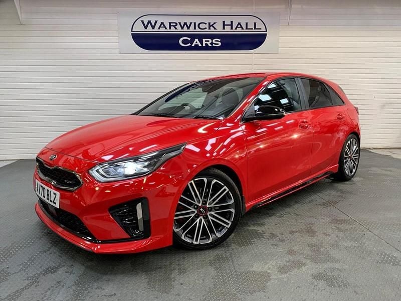 Red Used 2020 Kia Ceed GT Hatchback | £15,895 - Image 1/2