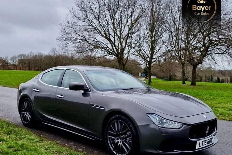 Grey Used 2016 Maserati Ghibli Sedan | £14,985 (Fair price) - Image 1/1