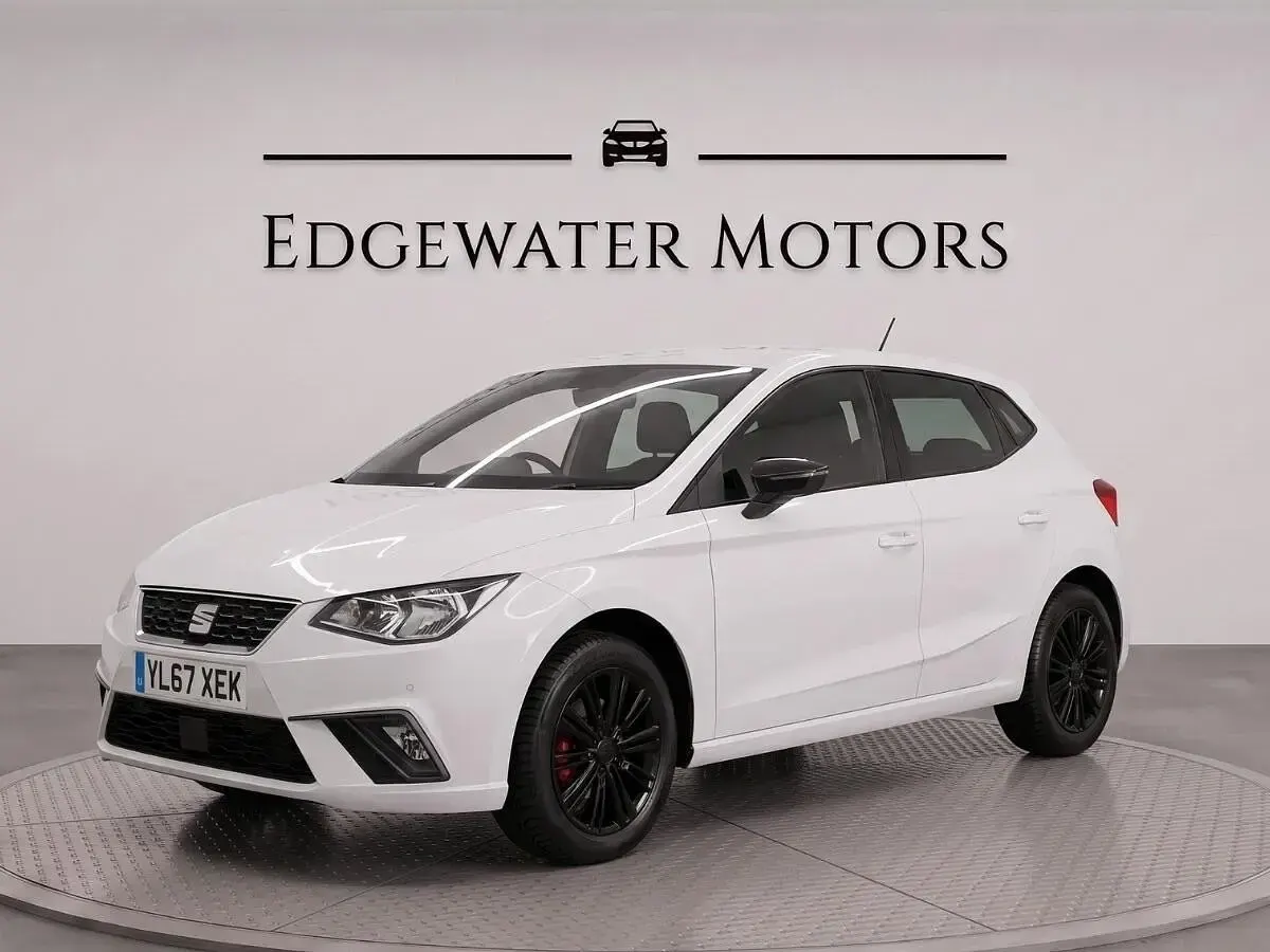 Used Seat Ibiza XCELLENCE 95 HP (69 kW) 2018 White Hatchback