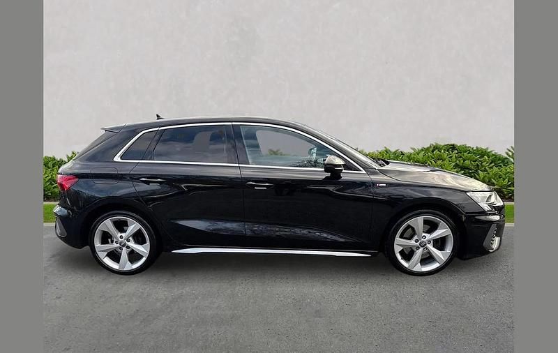 Used Audi A3 S-Line 147 HP (108 kW) 2020 Black Hatchback