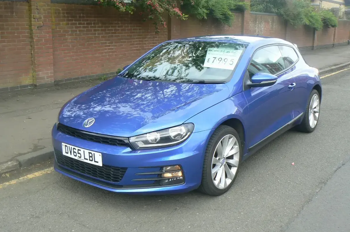 Used VW Scirocco GT 147 HP (108 kW) 2015 Blue Coupe