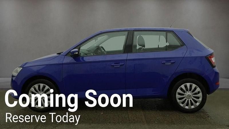 Used Skoda Fabia 75 HP (55 kW) 2020 Blue Hatchback