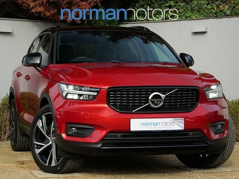 Red Used 2020 Volvo XC40 R-Design Pro SUV | £25,995 (A bit pricey) - Image 1/3