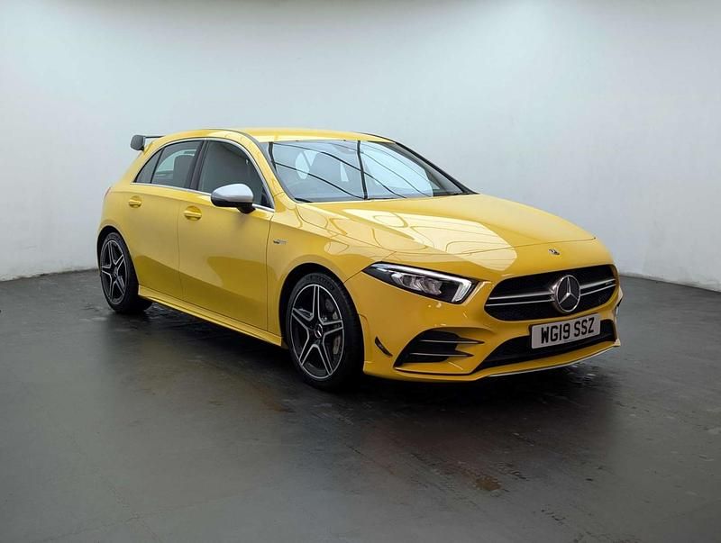 Used Mercedes A35 AMG AMG 2019 Yellow Hatchback