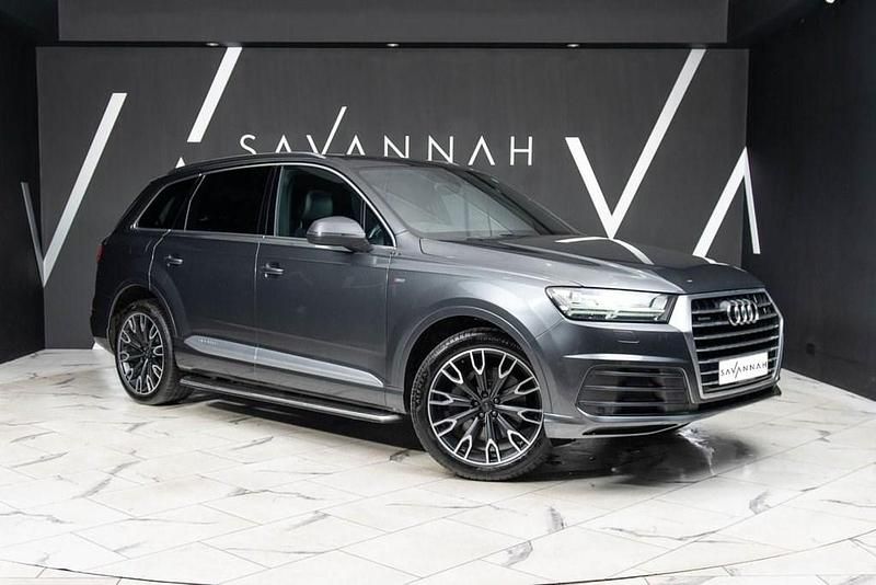 Used Audi Q7 S-Line 218 HP (160 kW) 2017 Grey SUV