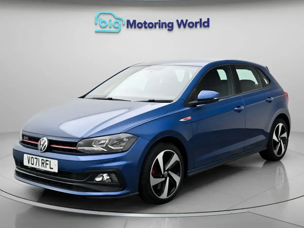 Used VW Polo GTI 207 HP (152 kW) 2021 Blue Hatchback